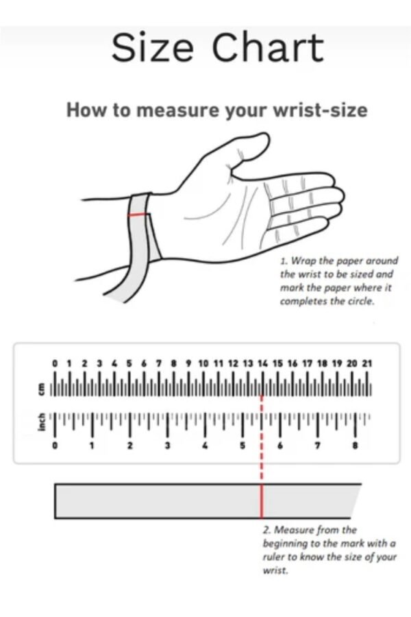 wrist size chart