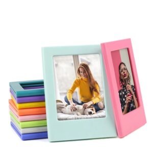magnetic combination modular photo frame, 2 photos can be used in one frame front and back,