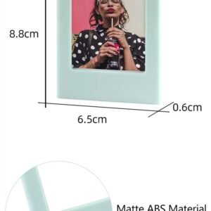 magnetic combination modular photo frame, 2 photos can be used in one frame front and back,